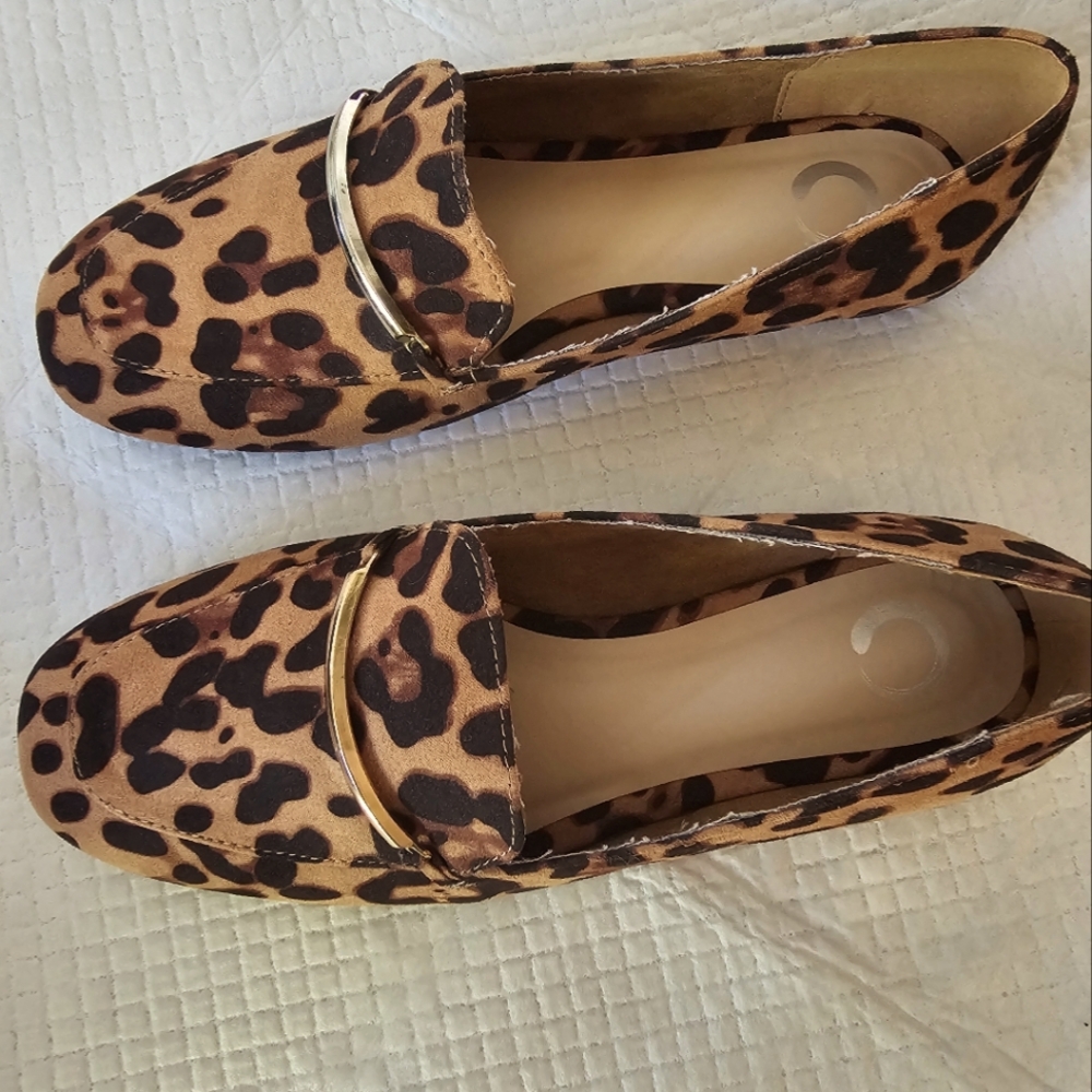 Leopard Print Flats